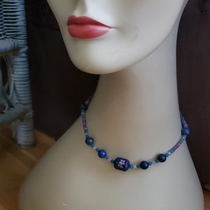 Cloissone Bead Neclace